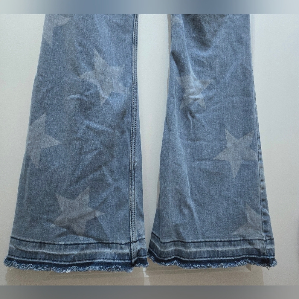 Wrangler Light Blue Star Flare Jeans - Picture 5 of 8